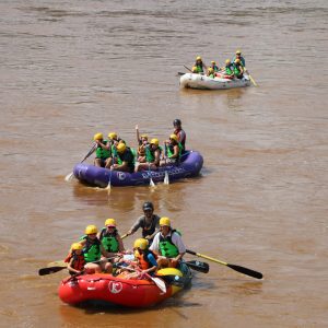 Group of Rafters on the Upper James