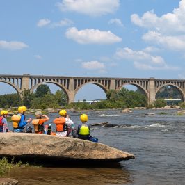 a bridge over a body of water